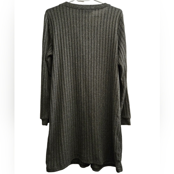 Lily Morgan Knee Length Button up Sweater - Picture 3 of 4